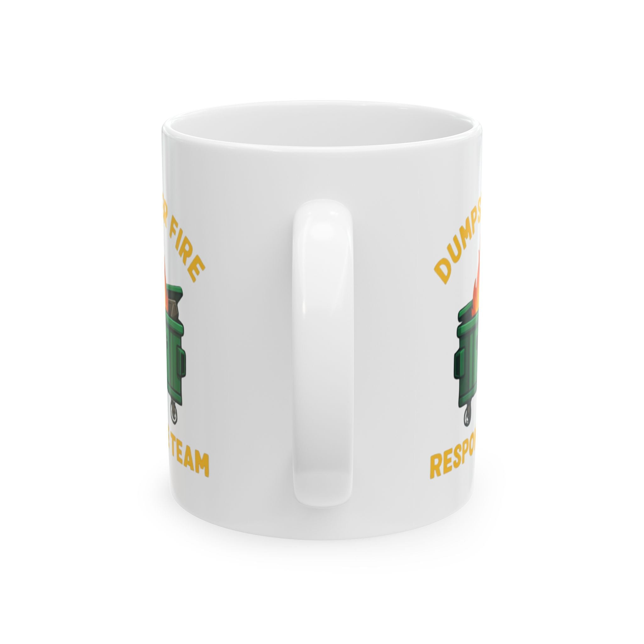 Ceramic Mug – Bold Black Script Design (11oz & 15oz)