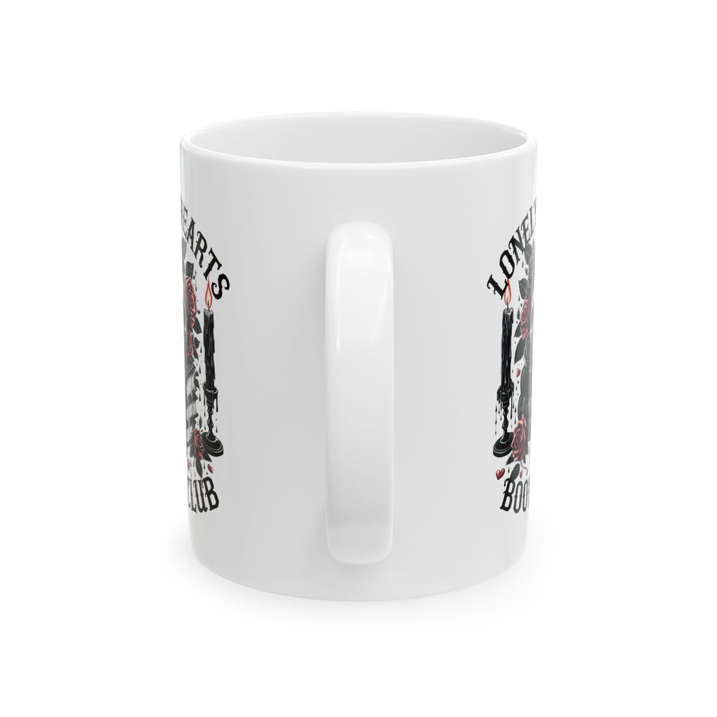 Lonely Hearts Book Club Mug Illustrated Stack (11oz, 15oz)