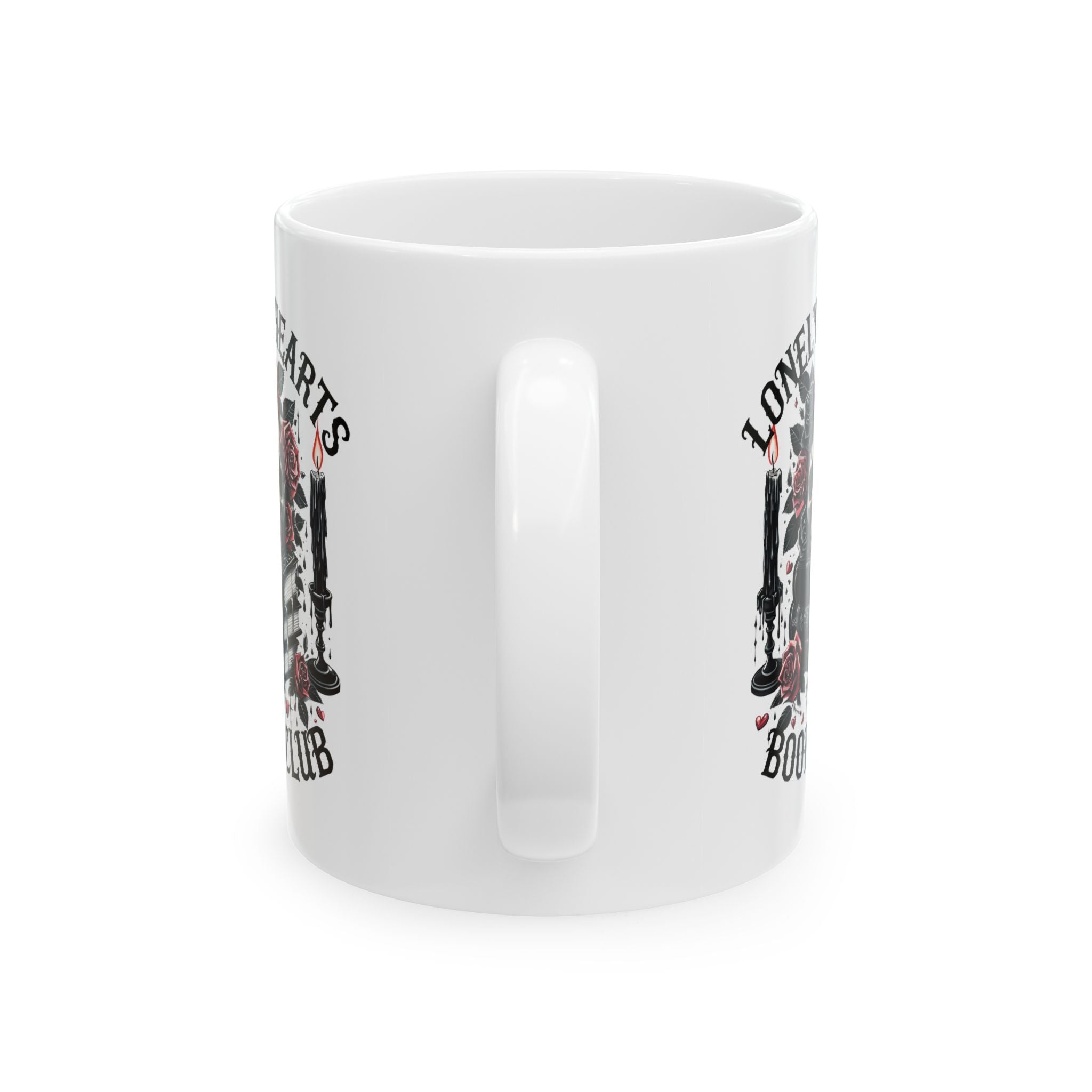 Lonely Hearts Book Club Mug Illustrated Stack (11oz, 15oz)